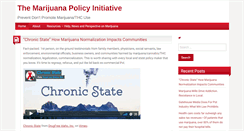 Desktop Screenshot of marijuana-policy.org