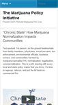 Mobile Screenshot of marijuana-policy.org