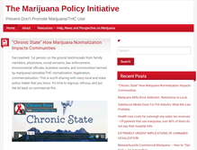 Tablet Screenshot of marijuana-policy.org